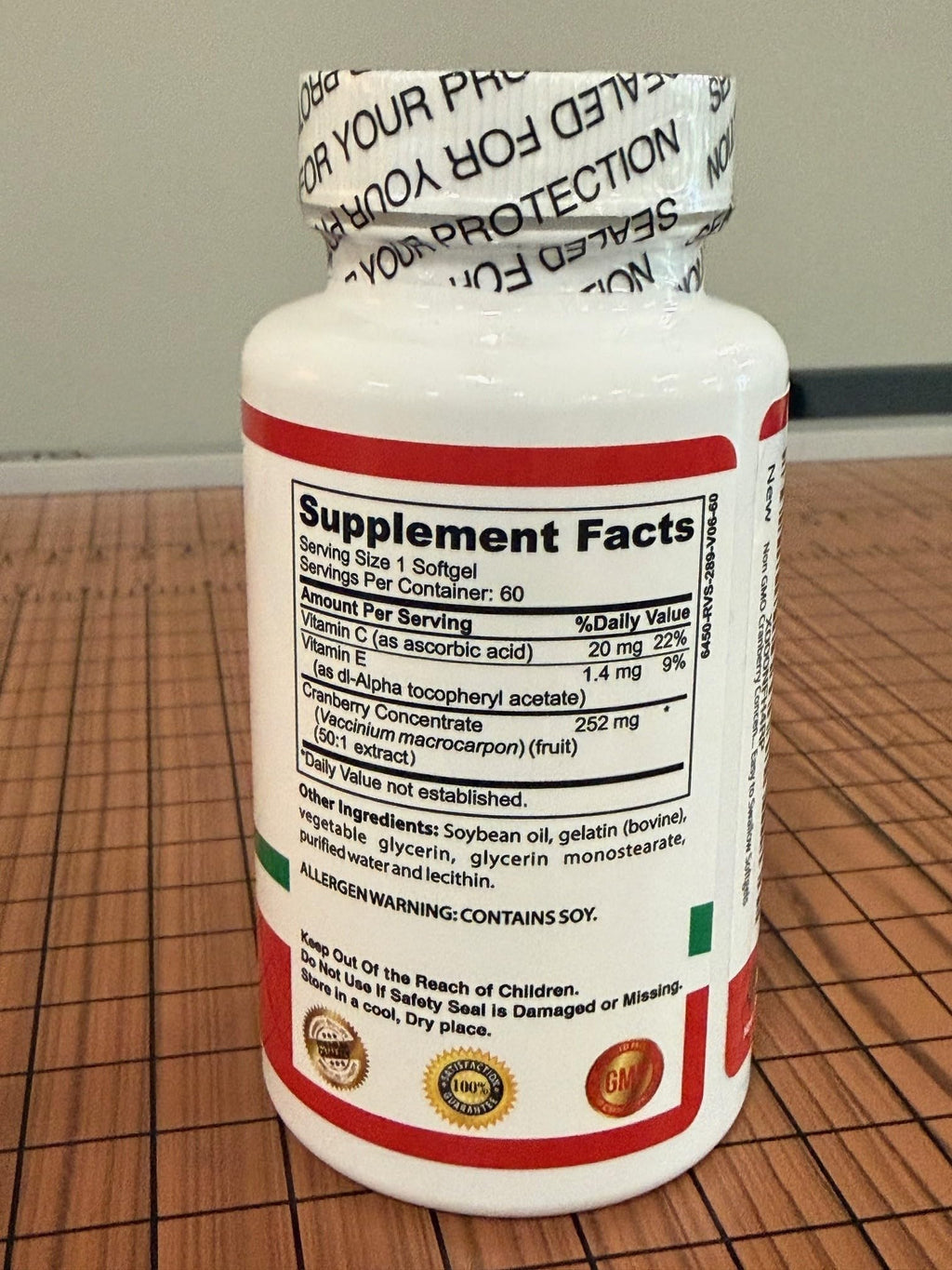 Pure Healthland Cranberry Concentrate 252mg - 60 Softgels - image 7