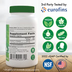 Health Thru Nutrition L-Theanine 200mg - 60 Vegetarian Capsules - image 2