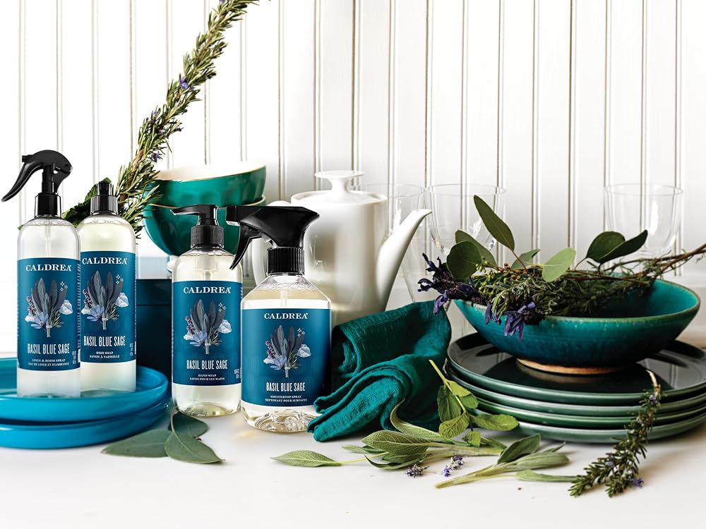 Caldrea Basil Blue Sage Multi-Surface Countertop Spray - 16 Fl Oz - image 5