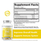 NutraOne OmegaOne Omega-3 Fish Oil Supplement - 90 Softgels - image 5