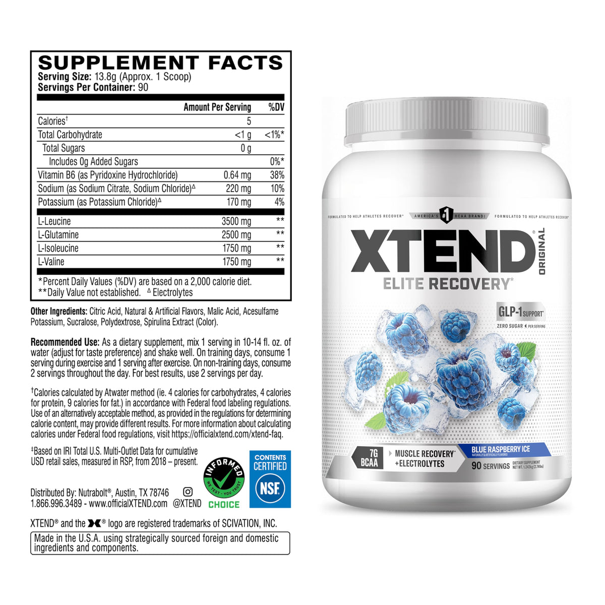 XTEND BCAA Powder