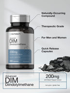 Horbäach DIM Supplement 200mg - 200 Capsules - image 3