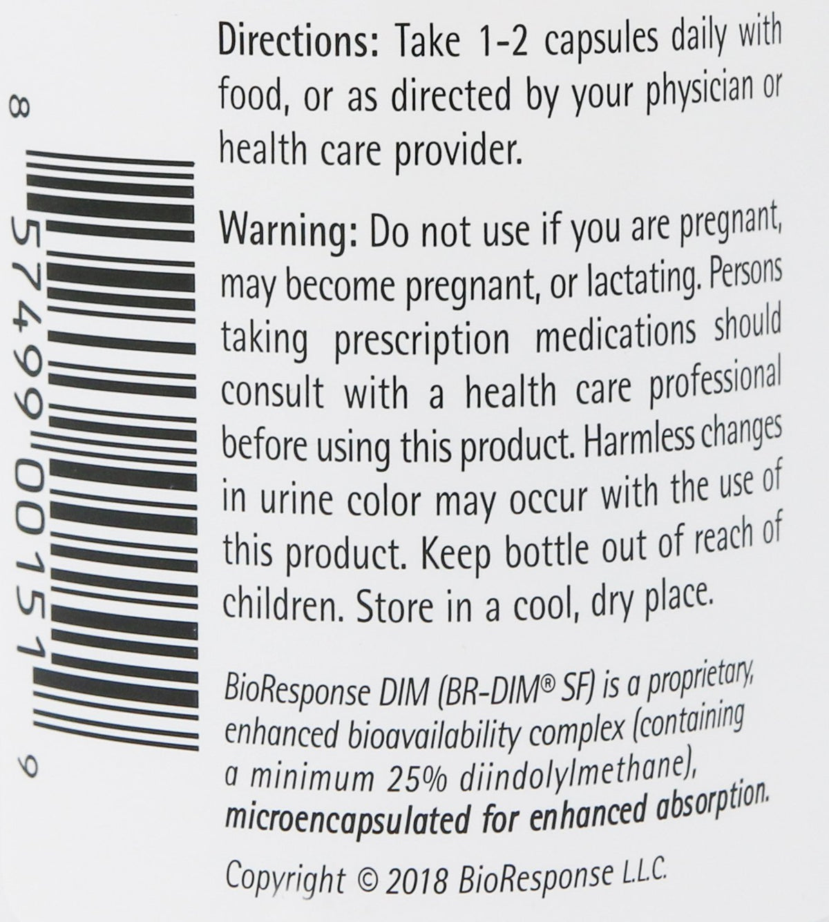 Bioresponse DIM 150 Vegetarian Capsules - 180 Count - image 3
