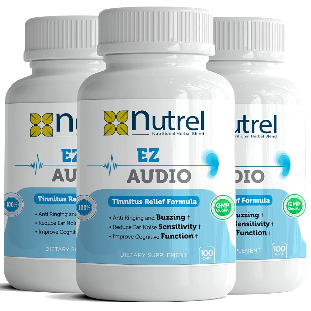 Nutrel Ez Audio Tinnitus Support - 100 Capsules - image 5