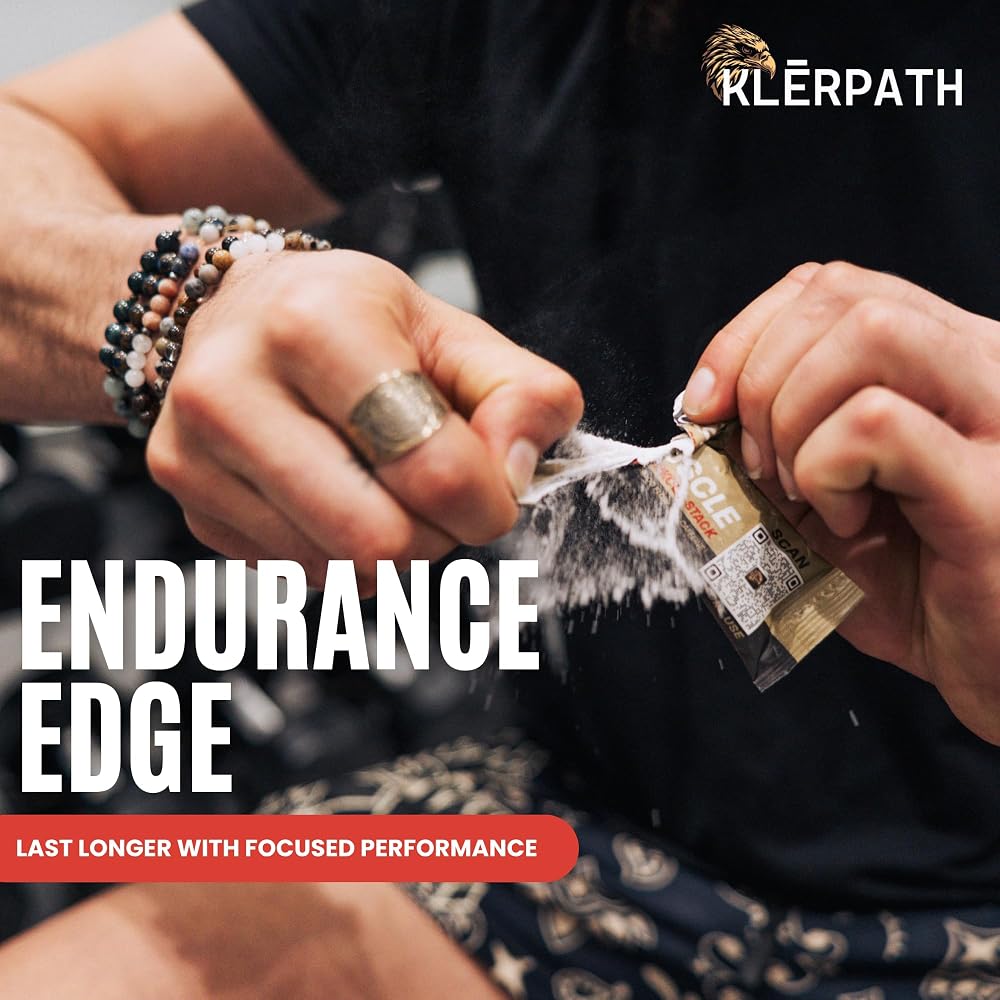 Klerpath GroMuscle Pre Workout Powder - 25 Stick Packs - image 6