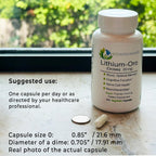 EcoIntegratives Lithium-Oro Orotate Supplement,100 Vegetarian Capsules