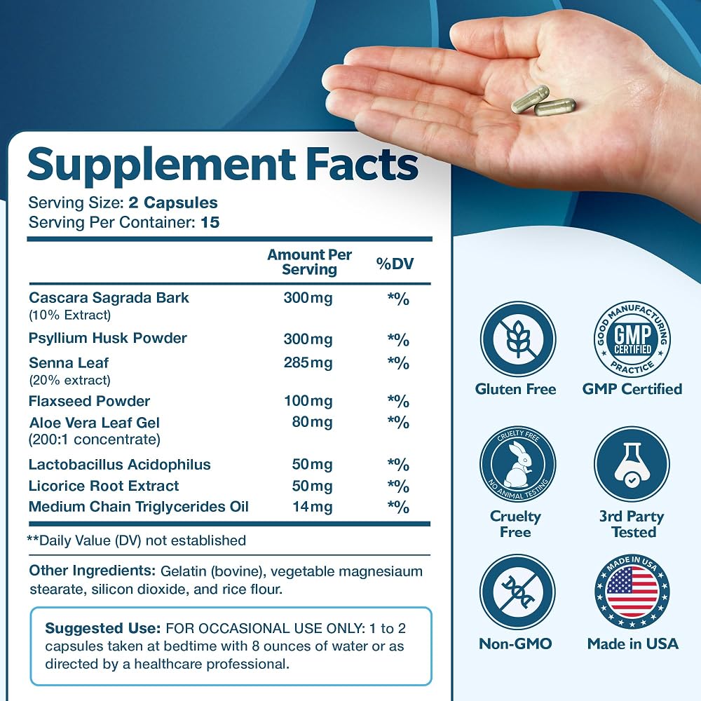 Happee Colon Cleanser & Detox for Weight Loss Support, 15 Day Cleanse - image 5
