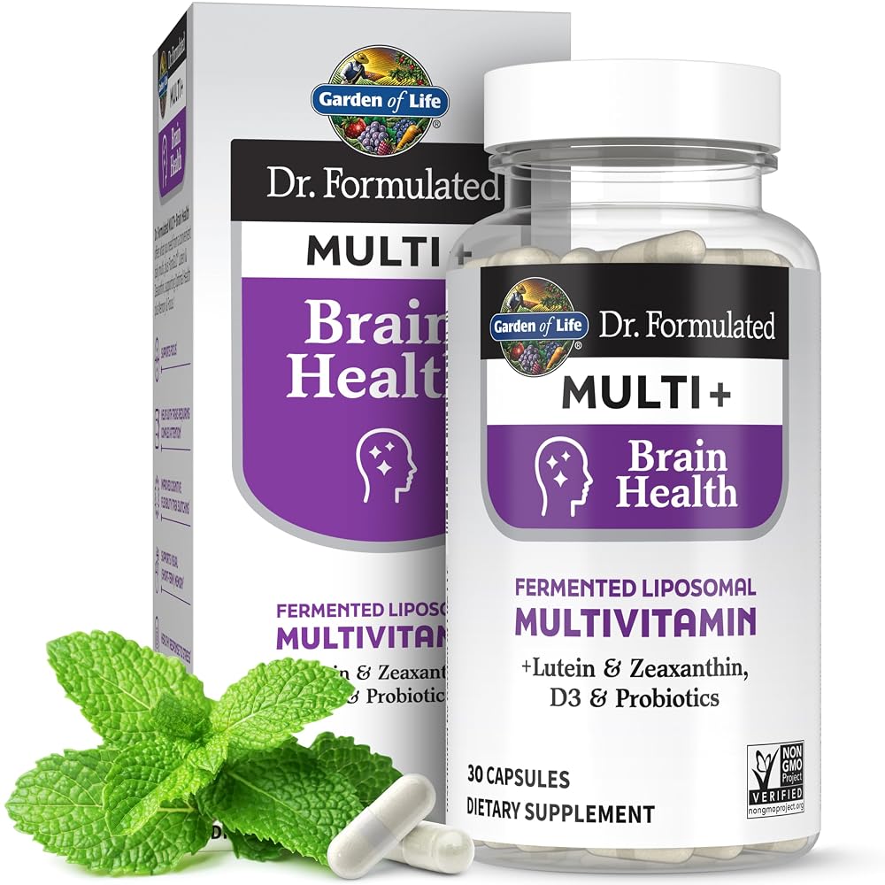 Garden of Life Dr. Formulated Multi+ Brain Health - 30 Vegetarian Capsules