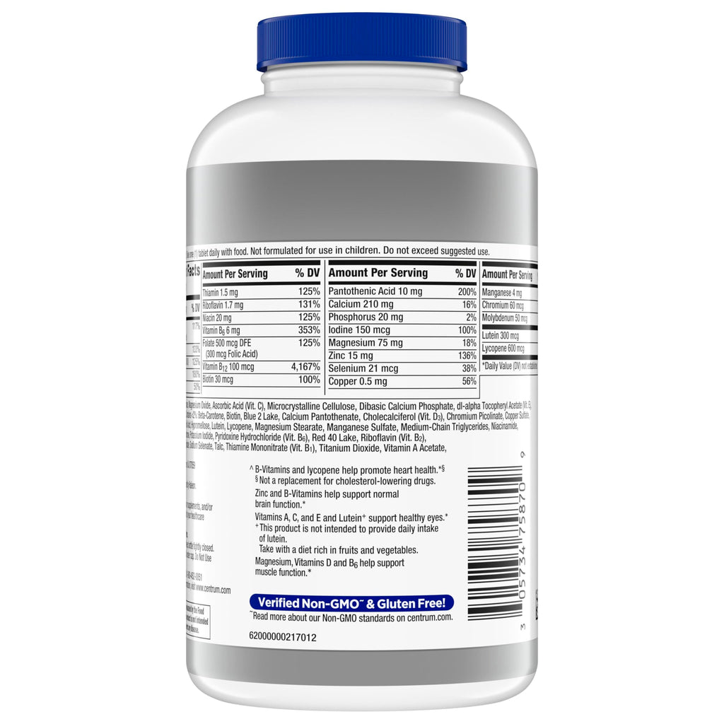 Centrum Silver Men's 50+ Multivitamin - 200 Tablets - image 13