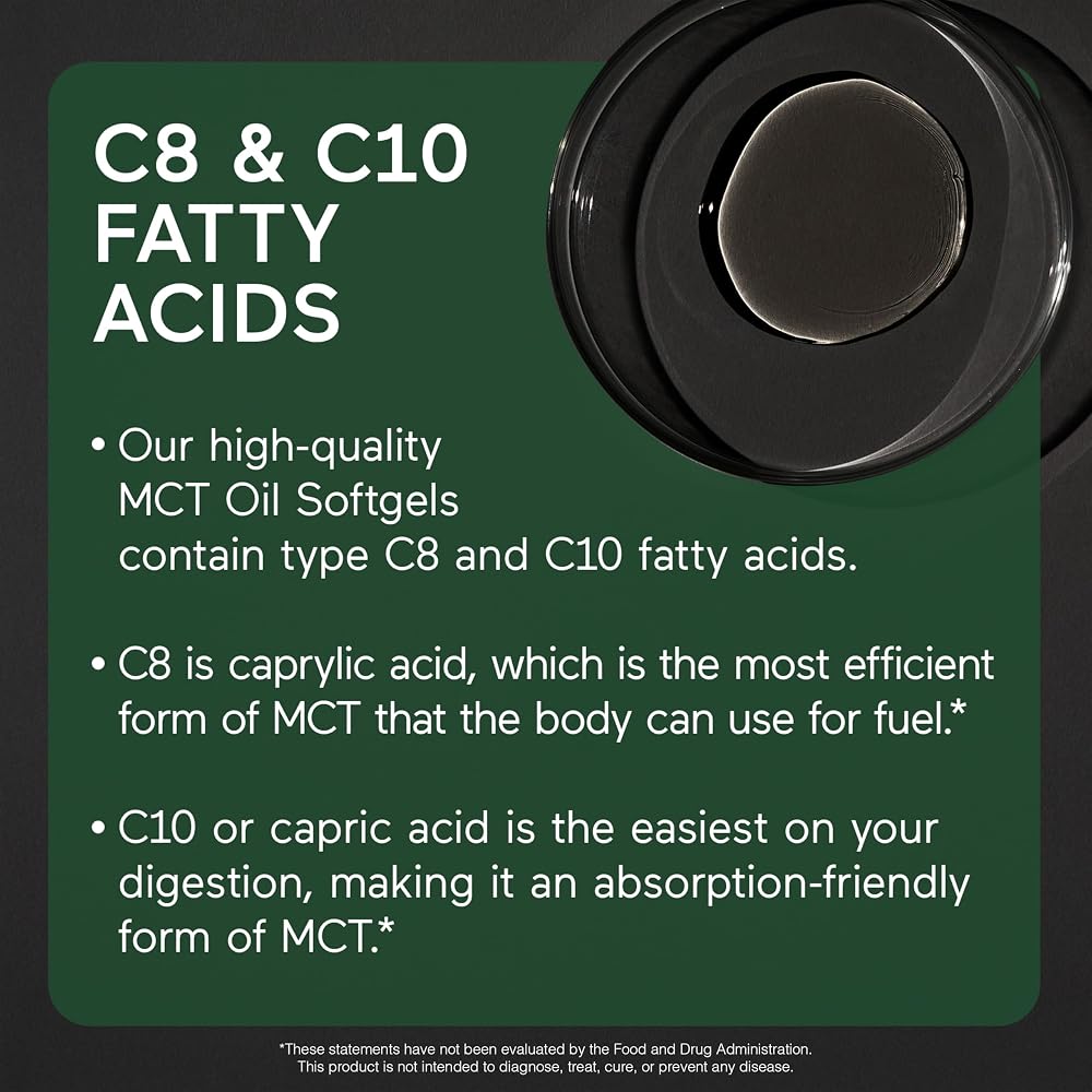 SMARTERNUTRITION MCT Oil Softgels C8 & C10 - 90 Softgels - image 8