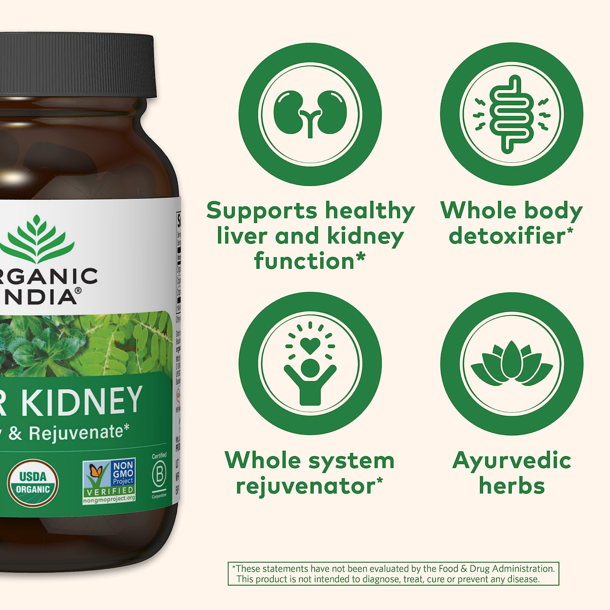 ORGANIC INDIA Liver and Kidney Cleanse Detox Repair - image 4