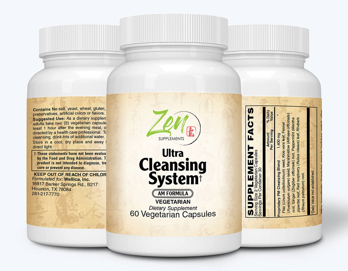 Zen Supplements Ultra Cleansing System Detox Kit - 100% Natural - image 4