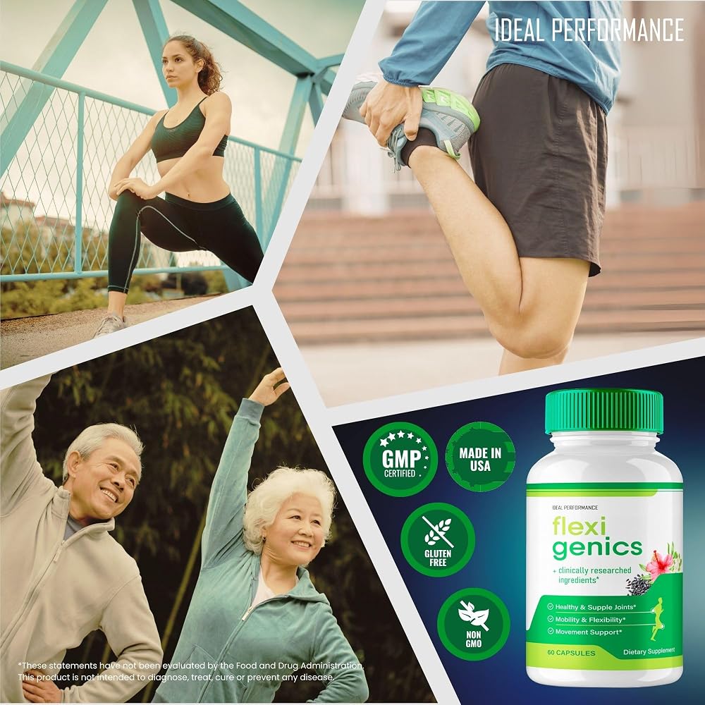 IDEAL PERFORMANCE Flexgenics Maximum Strength - 300 Capsules - image 6