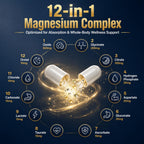 VCCVBB Magnesium Glycinate 500mg Complex - 120 Capsules - image 5