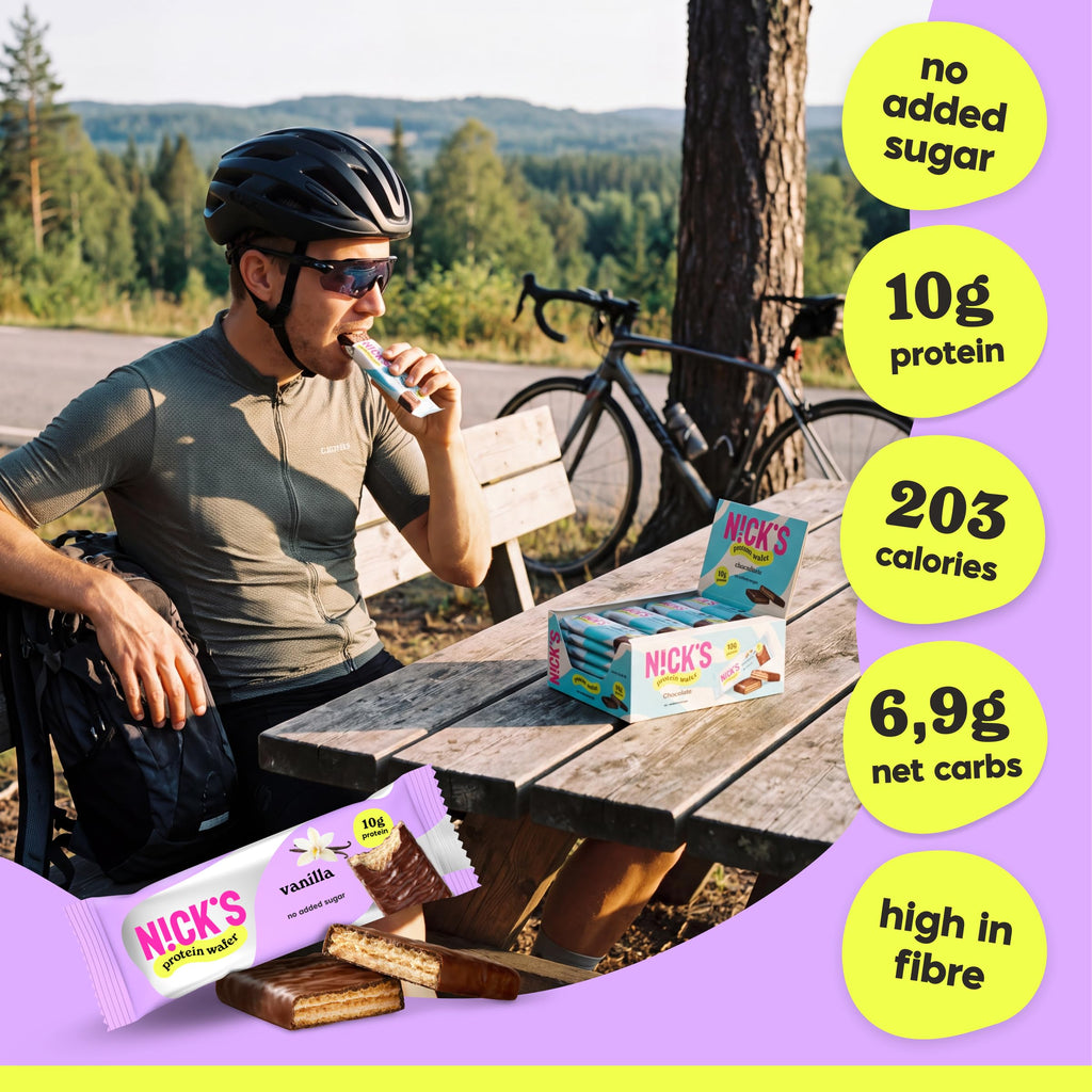 N!CK'S Protein Wafer Bar Vanilla - 24 Bars - image 3