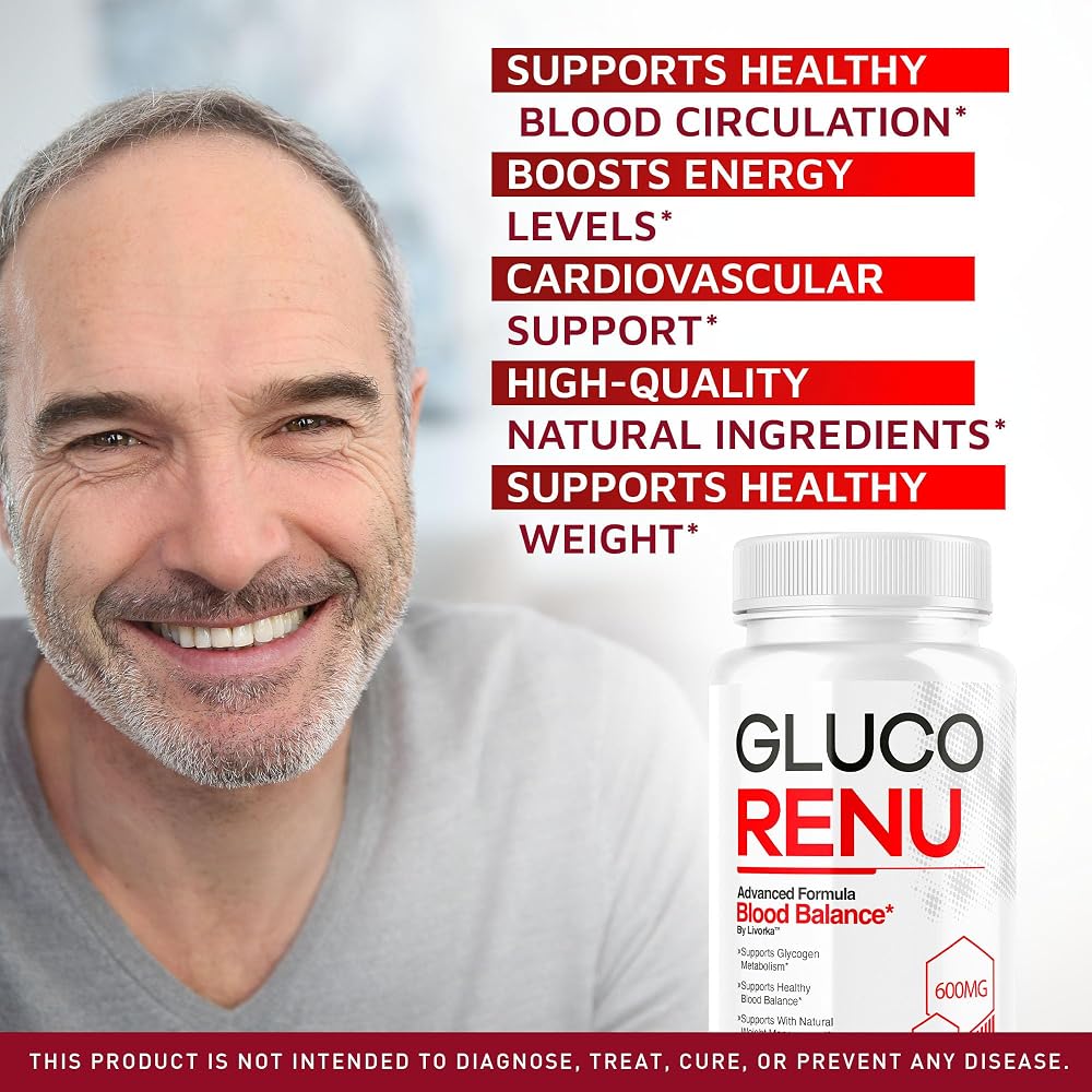 LIVORKA Gluco Renu Capsules Natural Support - 30 Capsules - image 2