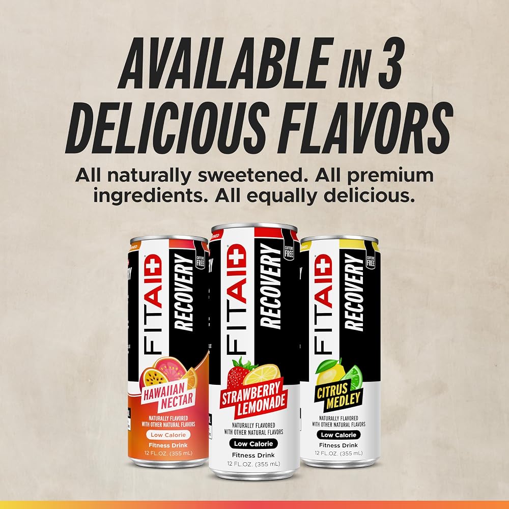 LIFEAID FITAID Post Workout Recovery Drink Variety Collection