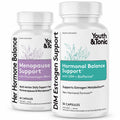 Youth & Tonic Perimenopause Hormone Balance Supplement - 90 Capsules