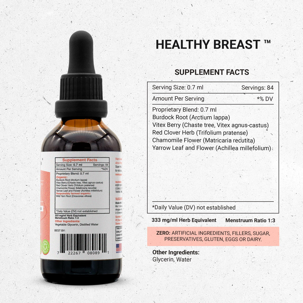 Secrets of the Tribe Healthy Breast Alcohol-Free Extract