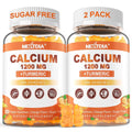 Nextdia Calcium Gummies with Turmeric for Women & Men - Calcium