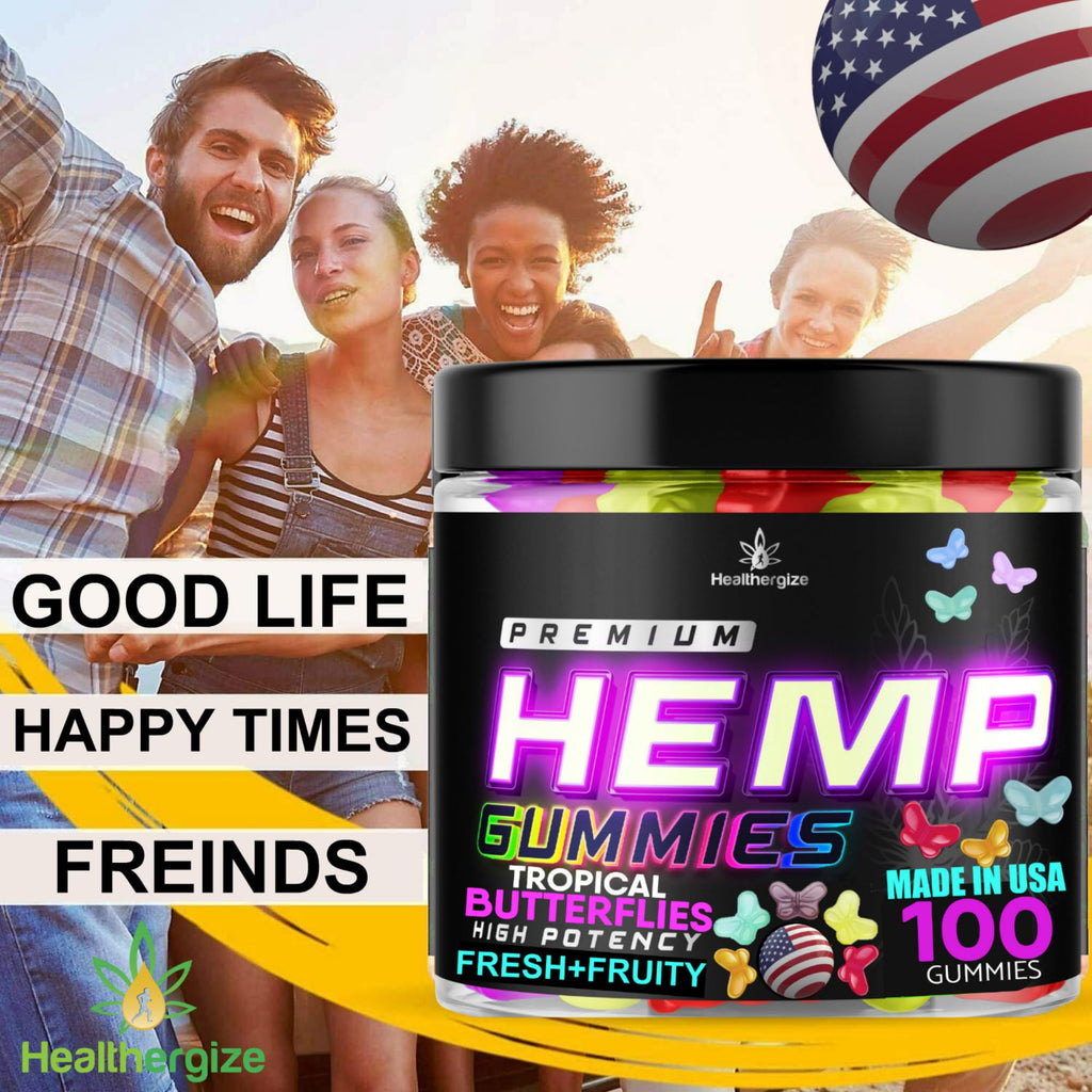 Healthergize Hemp Gummies for Sleep - 90 Count - image 2