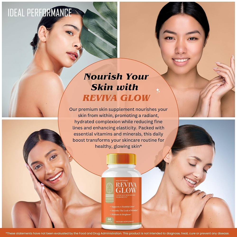 IDEAL PERFORMANCE Reviva Glow Capsules for Skin - 60 Capsules - image 6