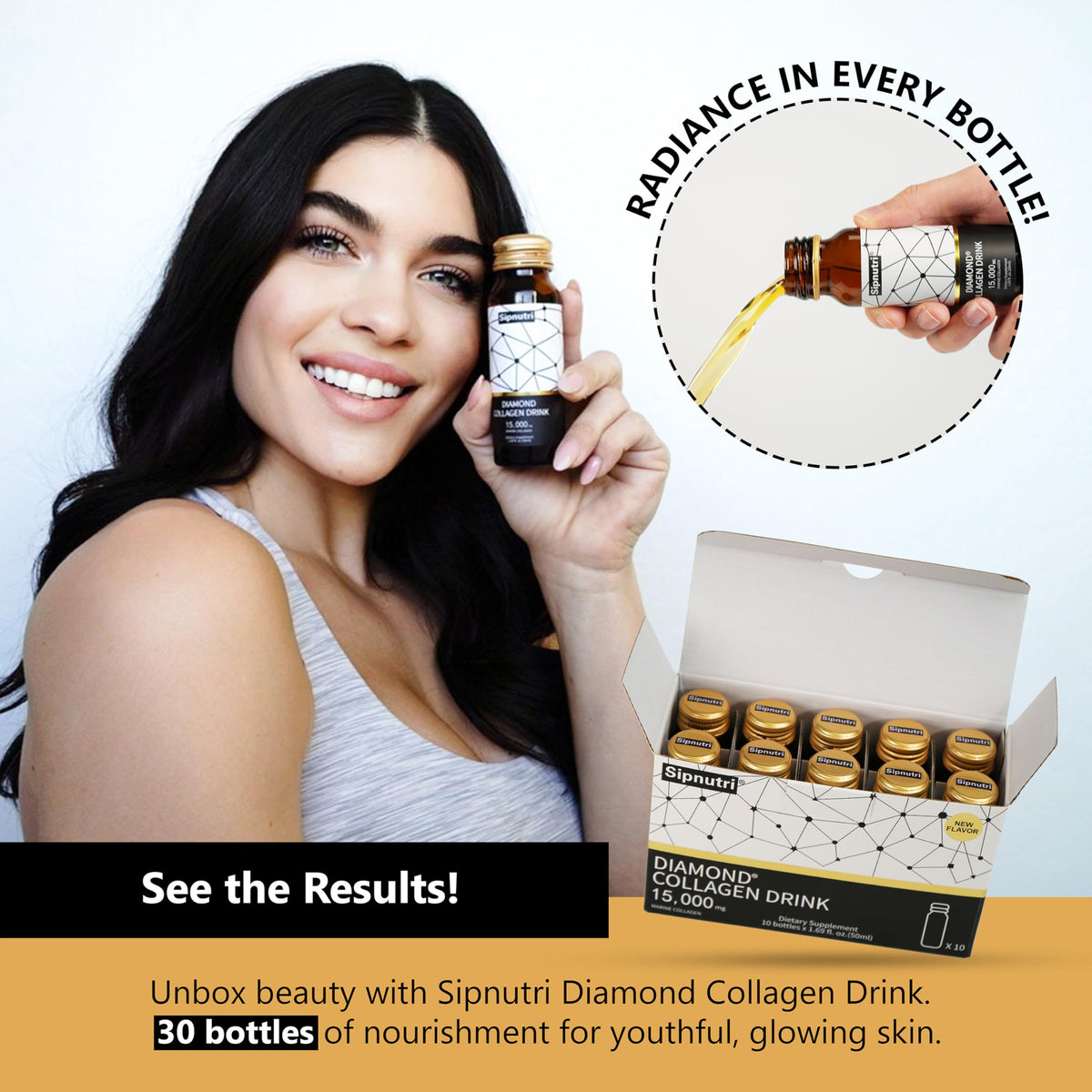 Sipnutri Diamond Liquid Collagen Drink