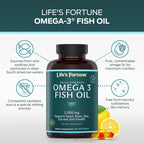 Life's Fortune Fish Oil Concentrate- 2500 mg