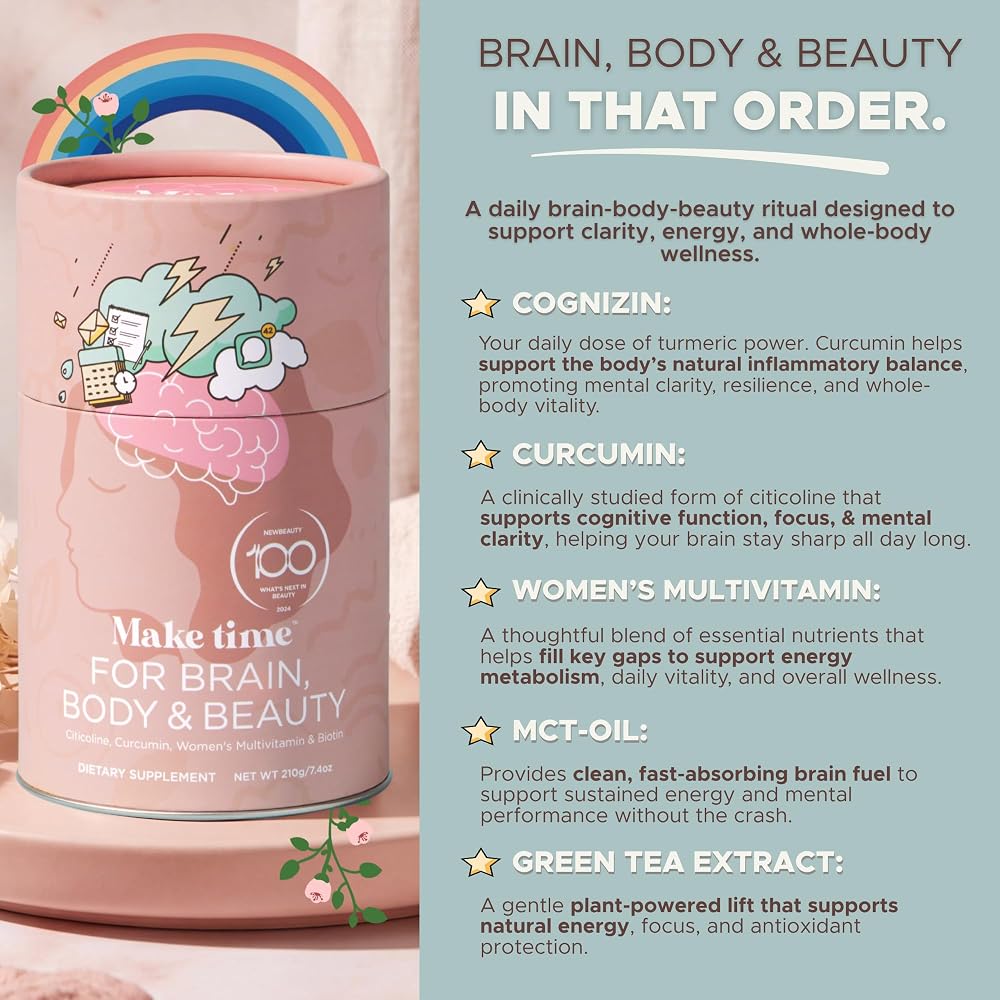 MAKE TIME Brain Health Powder for Women - 30 Servings - image 3