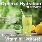 VitaminHydrate Electrolyte Hydration Mix Powder Lemon Lime - 30 Servings - image 5