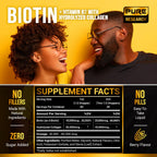 PURE RESEARCH Liquid Biotin & Collagen Hair Growth Drops 60,000mcg - 2 Fl Oz - image 4
