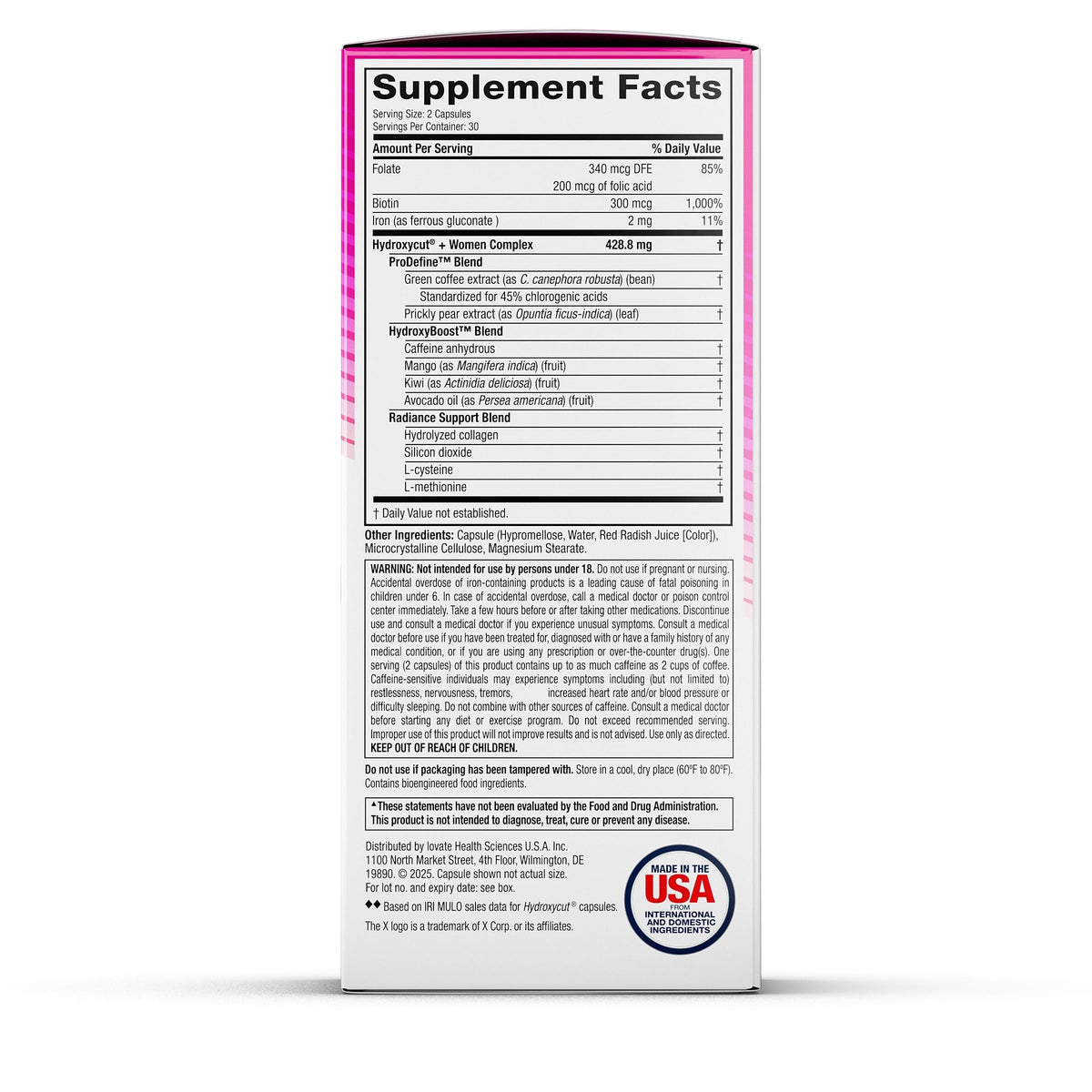 Hydroxycut +Women Metabolism Support Formula - 60 Capsules - image 2