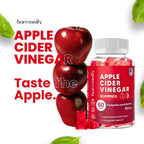 HARMONIFY Apple Cider Vinegar Gummies with B12 - 60 Gummies - image 5