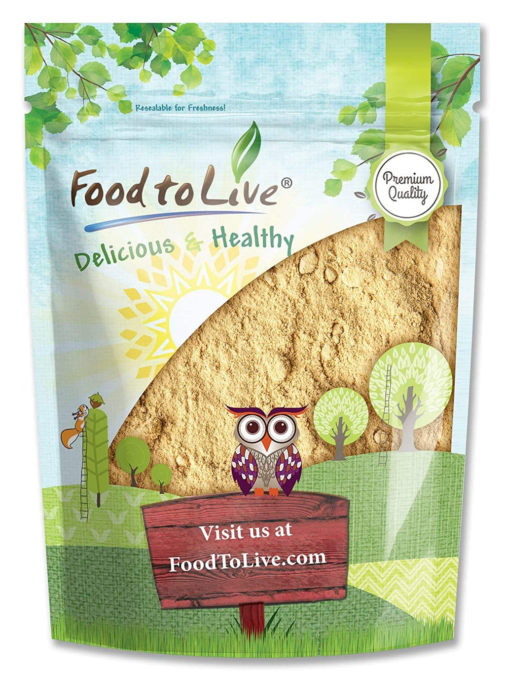Food to Live Yellow Maca Powder