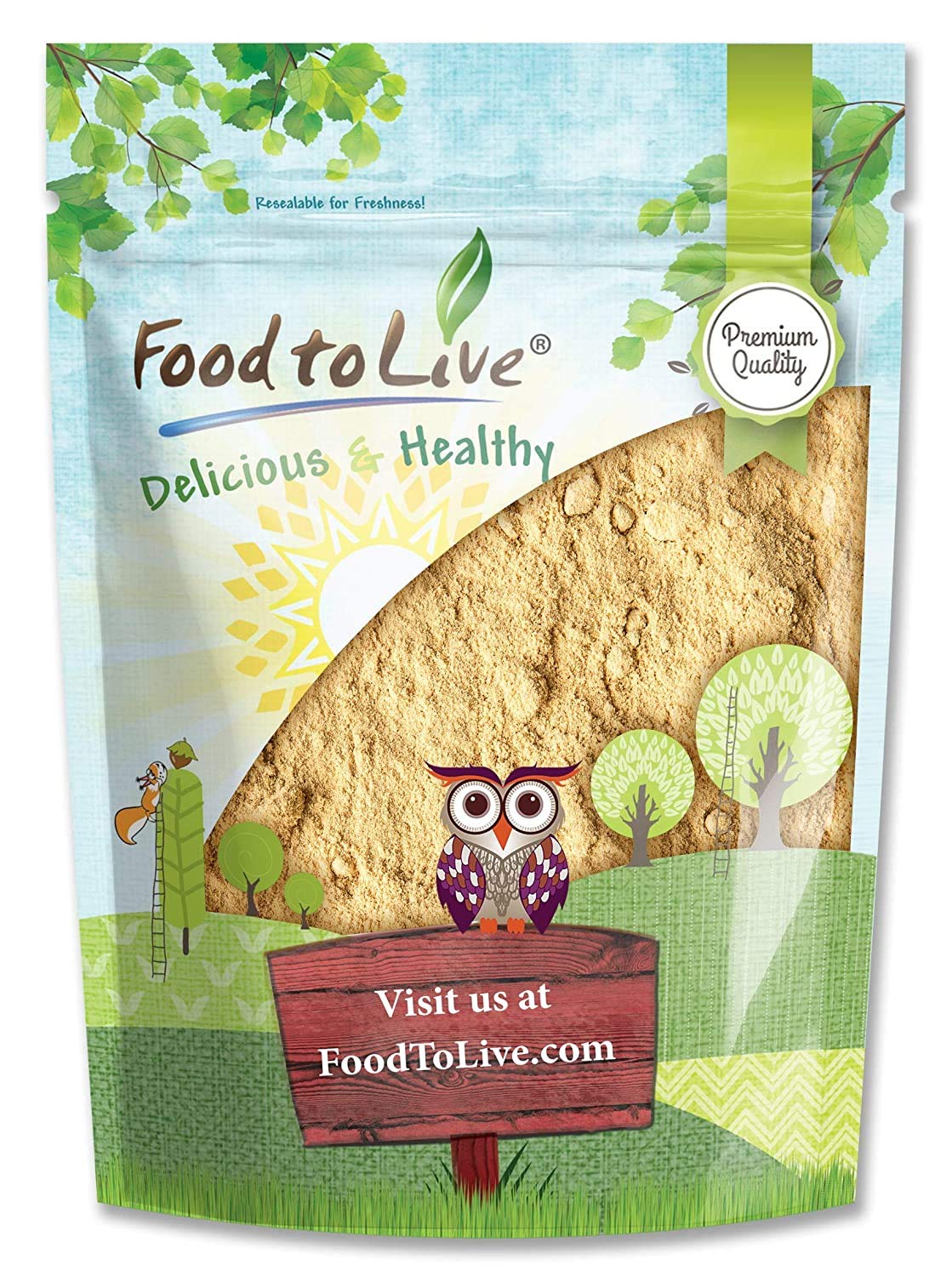 Food to Live Yellow Maca Powder