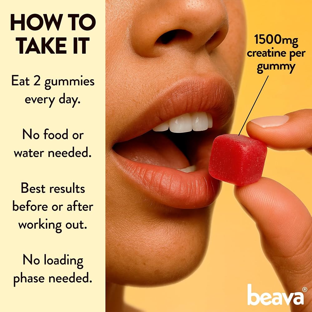 beava Creatine Monohydrate Gummies - 90 Count - image 4