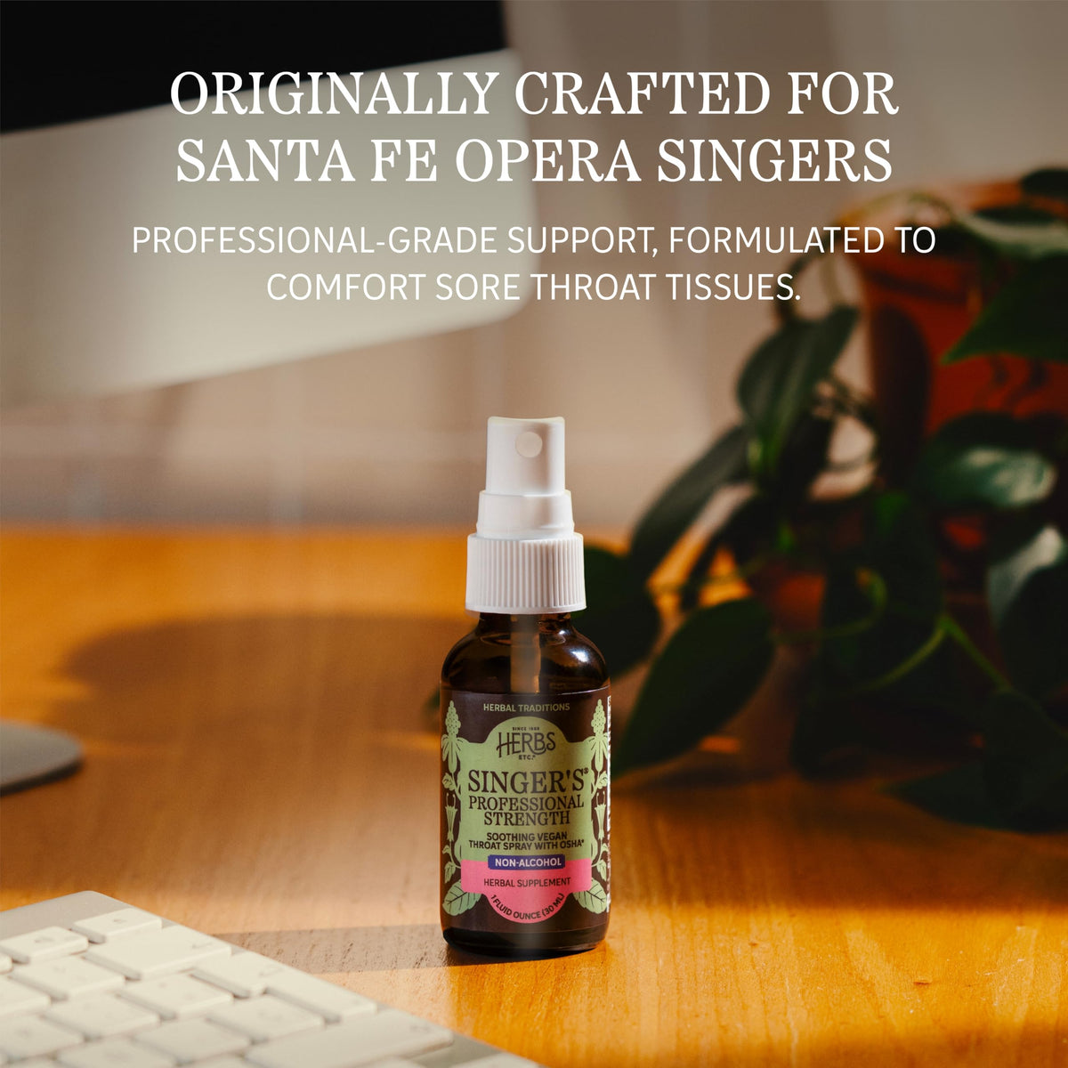 Herbs Etc. Singer's Saving Grace Professional Strength Throat Spray - 1 fl oz - image 5