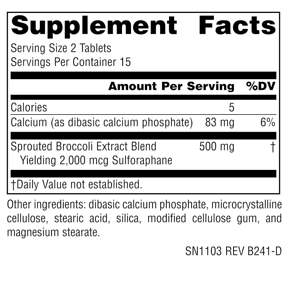 Source Naturals Broccoli Sprouts Extract