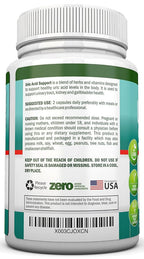 NutriONN Uric Acid Flush Herbal Supplement - 90 Capsules - image 7