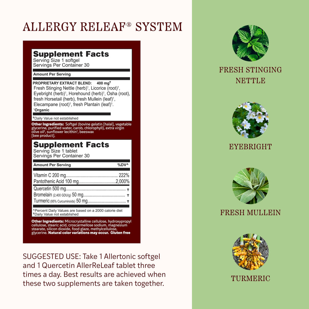 Herbs Etc. Allergy ReLeaf System Non-Drowsy Formula - 60 Count - image 4