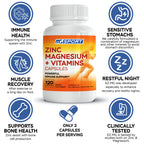 MgSport ZMA Supplement - 120 Capsules - image 2