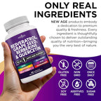 NEW AGE Resveratrol Polyphenol Supplement - 120 Capsules - image 6