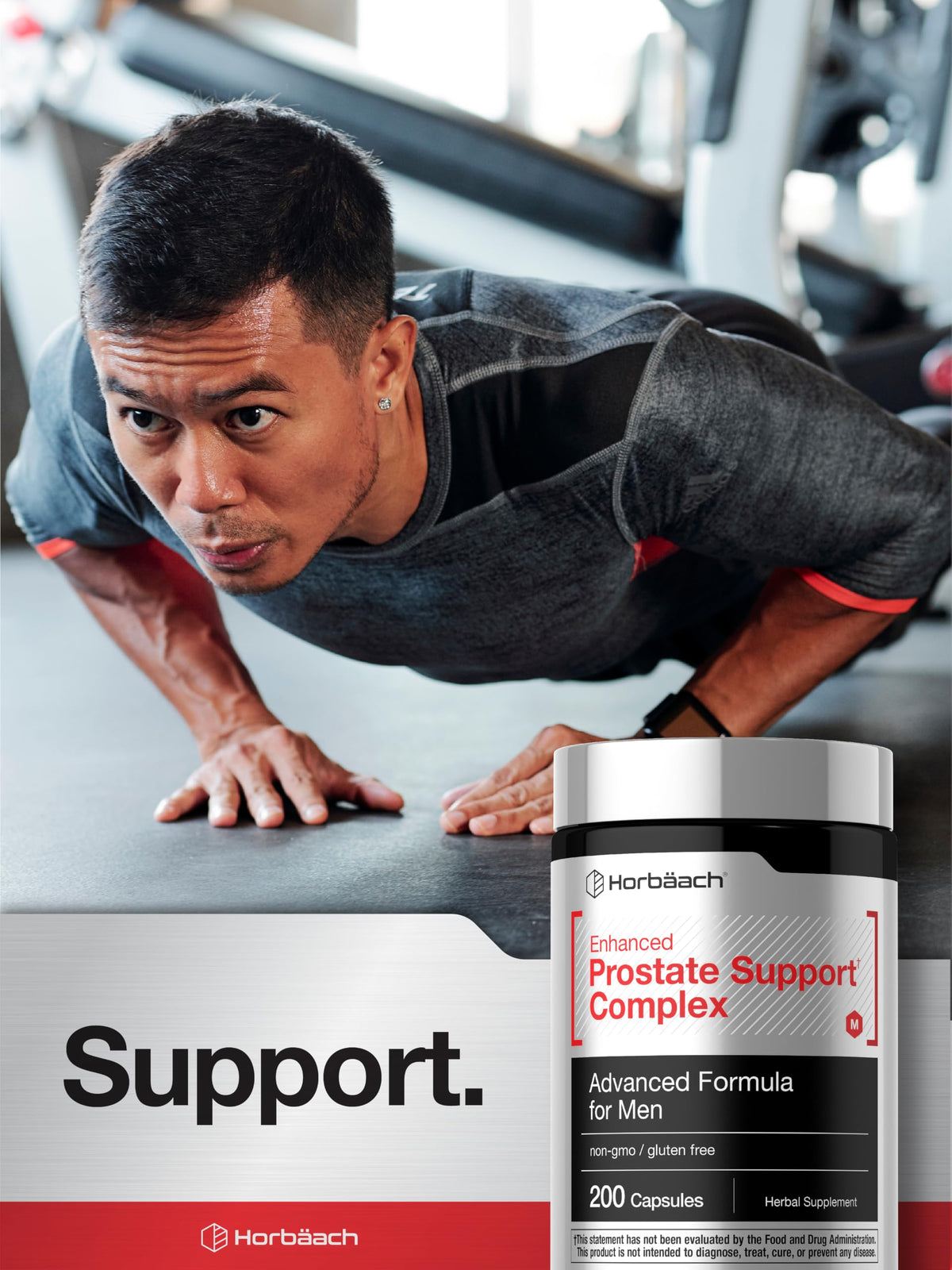 Horbäach Prostate Support Complex Herbal Supplement - 200 Capsules - image 6