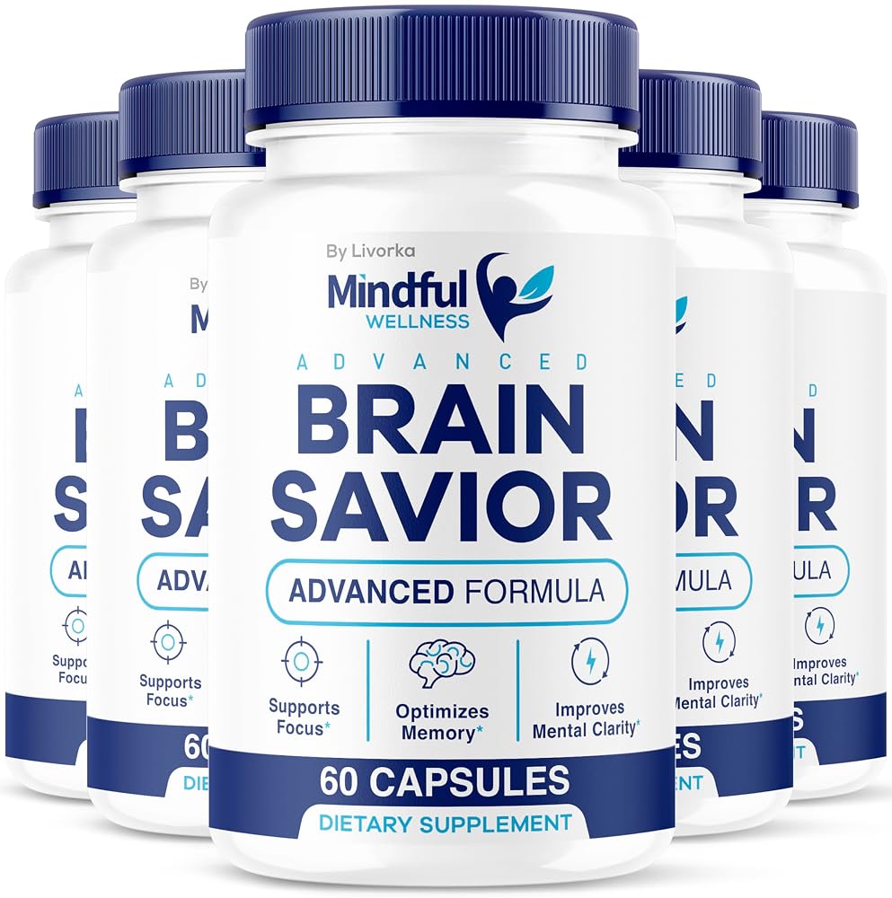 LIVORKA Mindful Wellness Advanced Brain Savior Capsules - 300 Capsules