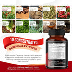AUMETO Cayenne Pepper 1530mg with Cinnamon & Ginger - 180 Capsules - image 4