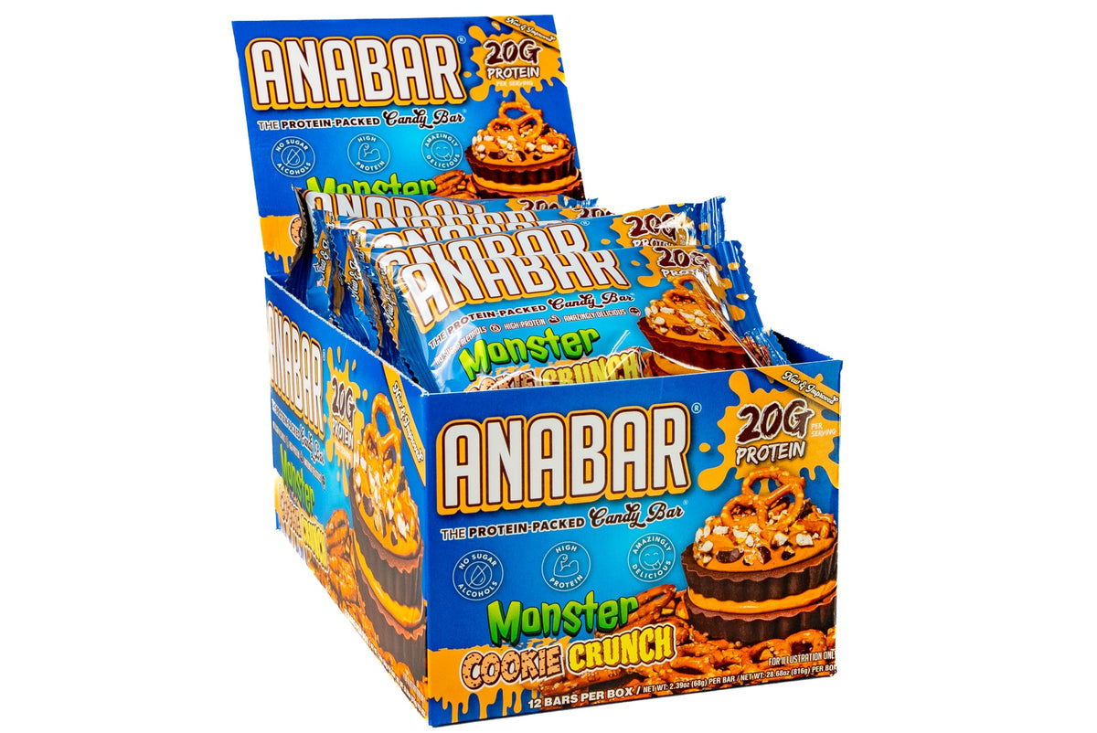 FINAL BOSS PERFORMANCE ANABAR Protein Bar Milk Chocolate - 12 Bars - image 4