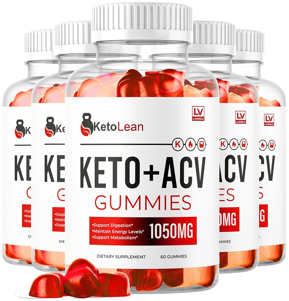 LIVORKA Keto Lean ACV Gummies 1050mg - 300 Gummies
