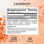 Jarrow Formulas Lactoferrin 250 mg Immune Support - 60 Capsules - image 6