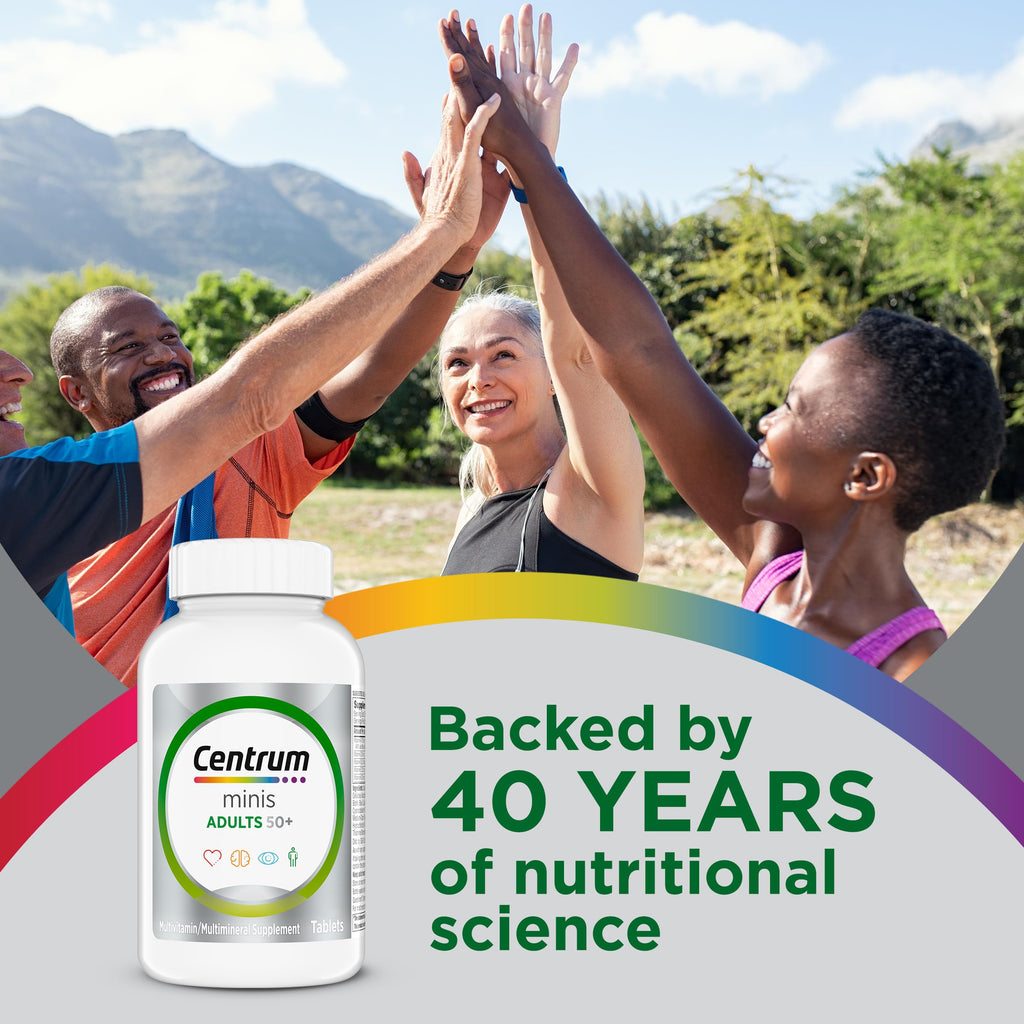 Centrum Silver Minis Multivitamin for Adults 50+ - 320 Tablets - image 6