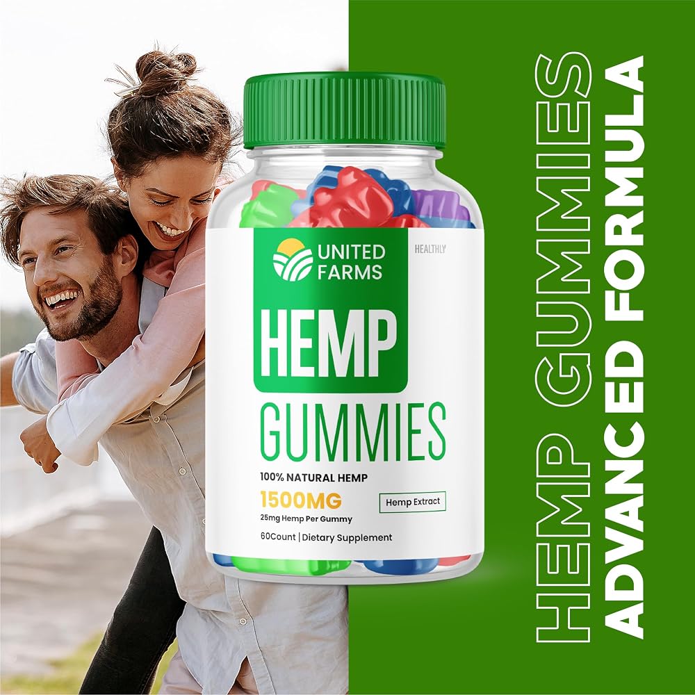 Purvia United Farms Hemp Gummies 25mg - 60 Gummies - image 3